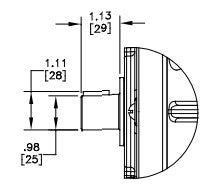 Martin Engineering 0.5 HP 1170 RPM Vibratory Motor